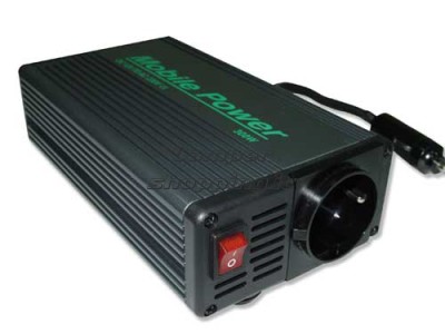 MOBILE POWER Inverter 300w - 12v con segnalazione batteria scarica 300W. - 12V.