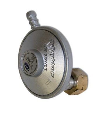 CamperShopping.it Regolatore gas a bassa pressione verticale - taratura fissa - pu/mbar 30 - omologato imq Verticali