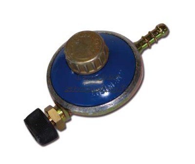 CamperShopping.it Regolatore gas a bassa pressione attacco - camping gaz -  con taratura regolabile 28- 50 pu/mbar Orizzontali