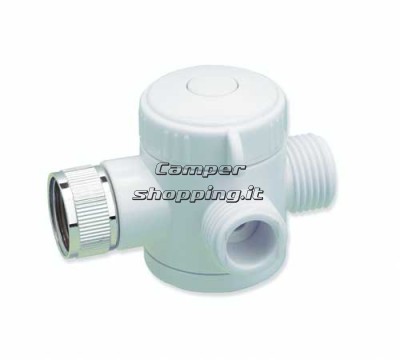 TREM Deviatore tubi doccia con 2 ingressi e 1 uscita Accessori