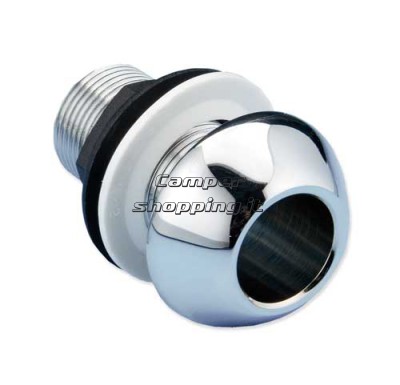TREM Porta doccetta in ottone cromato Accessori