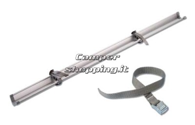 TREM Kit terza bici con cinghietto grigio, culla cm 125 Kit terza bici