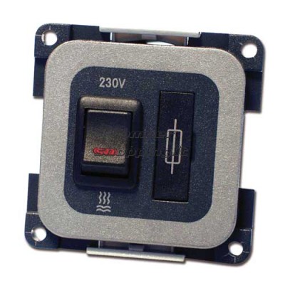 CBE Interruttore 230v completo di fusibile 5a  Con fusibile
